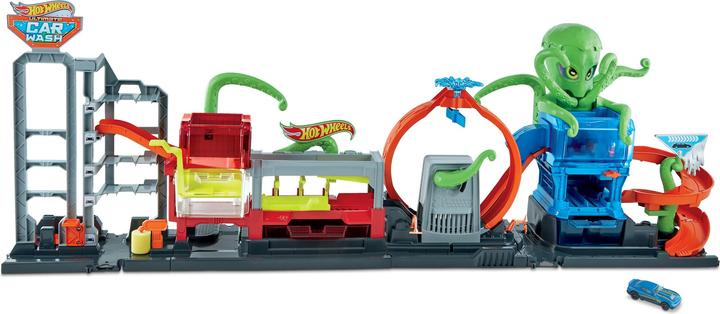 Actual product image Hot Wheels Ultimate Octo Car Wash