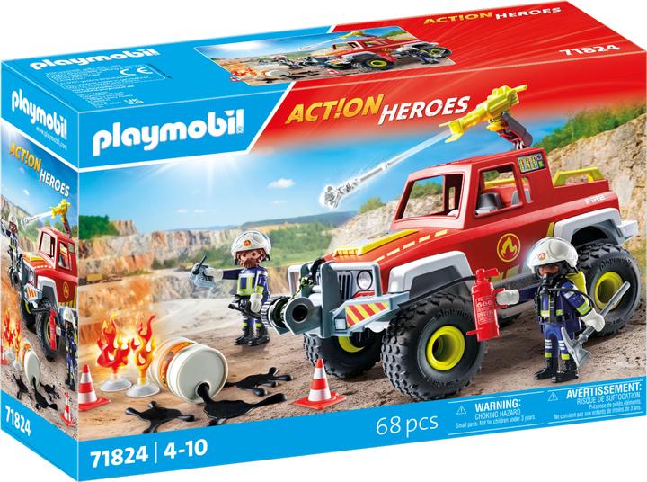 Image du produit Playmobil Camion de pompiers (71824, Playmobil Action Heroes)
