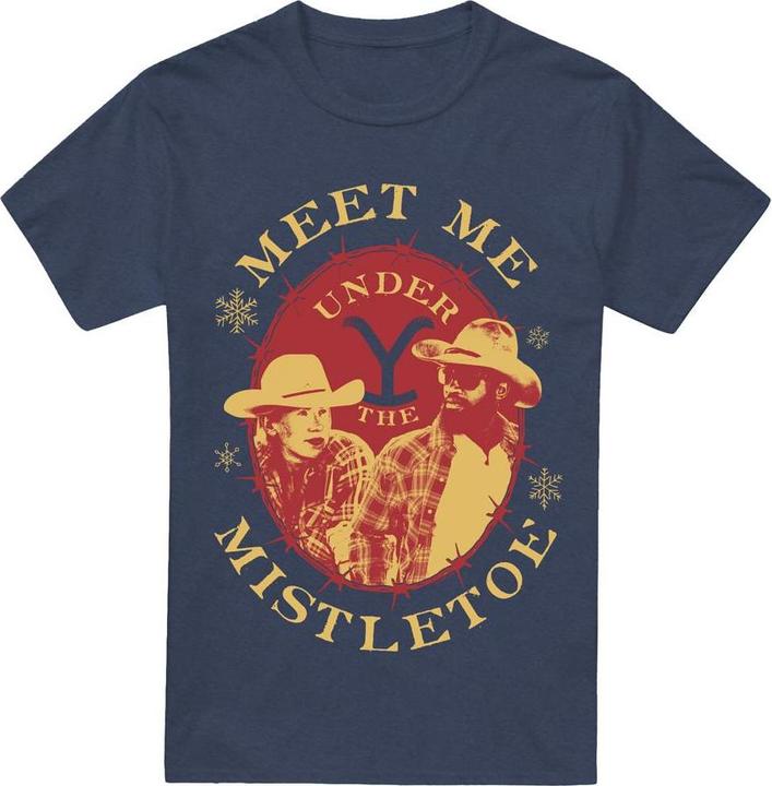 Image du produit Yellowstone - T-shirt MEET ME UNDER THE MISTLETOE - Adulte (S)