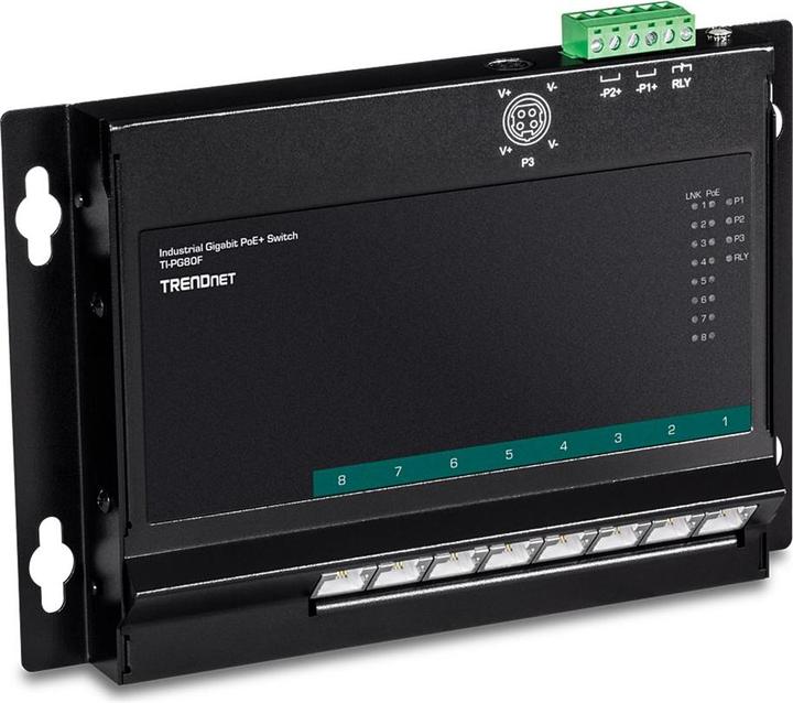 Immagine prodotto Trendnet Interruttore industriale 8 porte Gbit Unman. PoE+ FA (8 Porti)