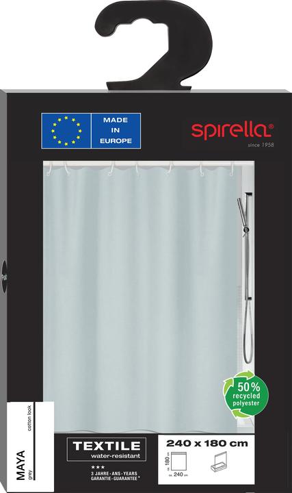 Actual product image spirella Maya (240 x 180 cm)