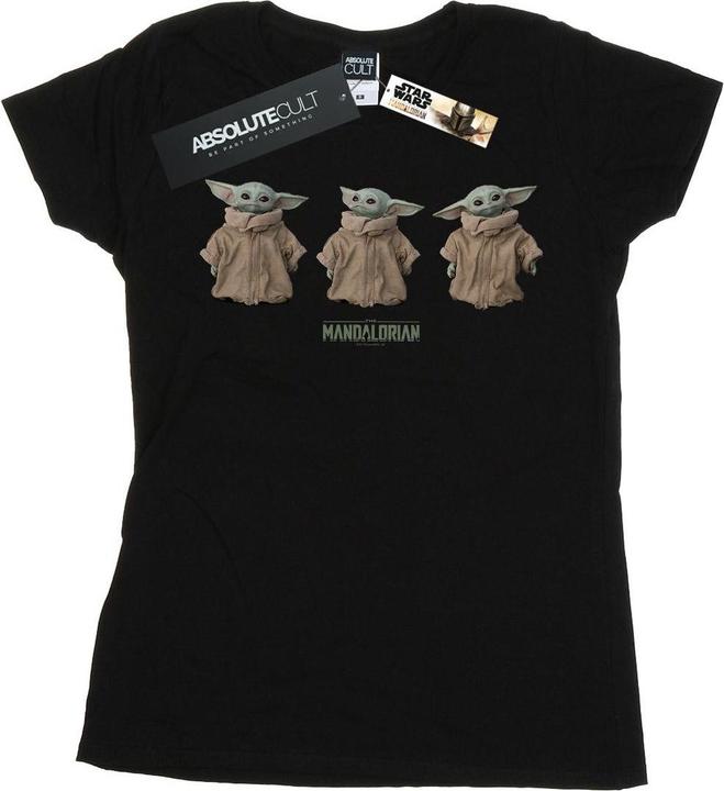 Star Wars The Mandalorian The Child Poses TShirt (XL)