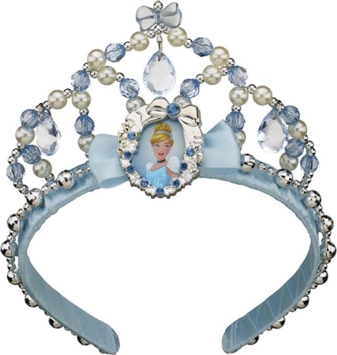 Actual product image Cinderella Girls Beaded Tiara (100% synthetic material)