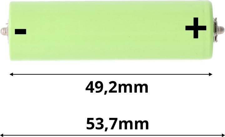 Immagine prodotto FDK Batteria per Braun 390cc (1 pz., Specifico del dispositivo, 1600 mAh)