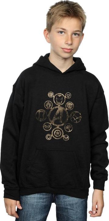 Immagine prodotto Avengers Infinity War Icons Felpa con Cappuccio Ragazzi (128)