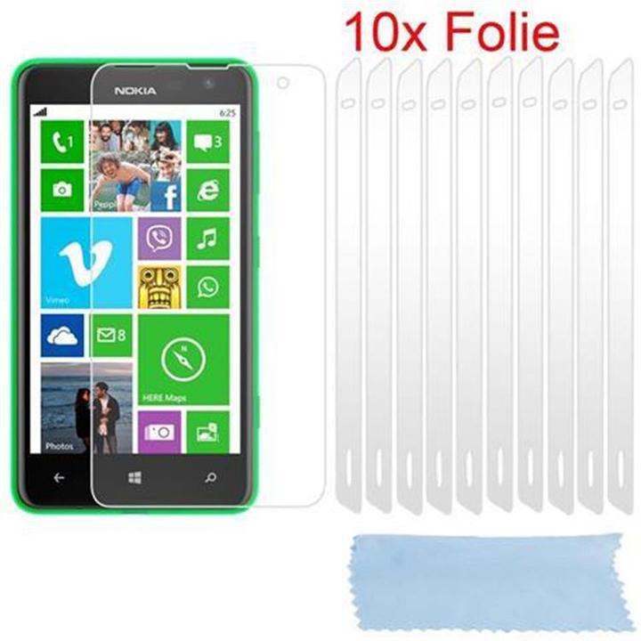 Actual product image Cadorabo 10x protective film (1 Piece, Nokia Lumia 625)
