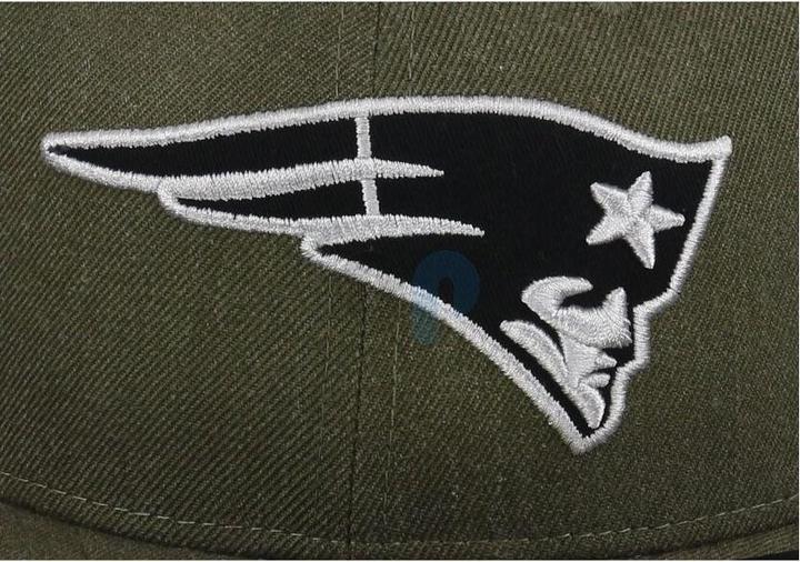 Immagine prodotto New Era NFL - New England Patriots - Heather 59Fifty Cap Oliva 7 3/8 (56)