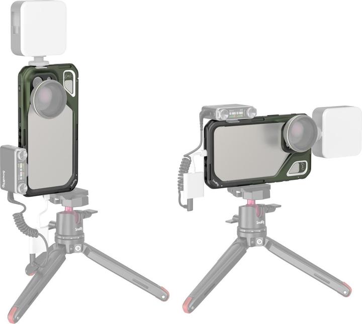 Image du produit SmallRig x Brandon Li Cage vidéo mobile pour iPhone 15 Pro Max Co-design Edition 4473 (Cage)