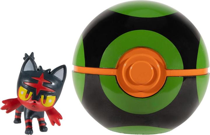 Image du produit Jazwares Pokémon Clip'n'Go Poké Balls Flamiau & Finster Ball