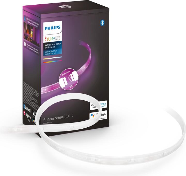 Image du produit Philips Hue Lightstrips BT Extension (RGBW, 100 cm, Intérieur)