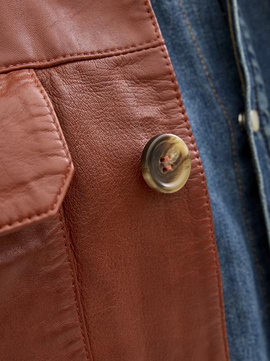 Produktbild Jack & Jones Lederjacke Lederjacke (XL)