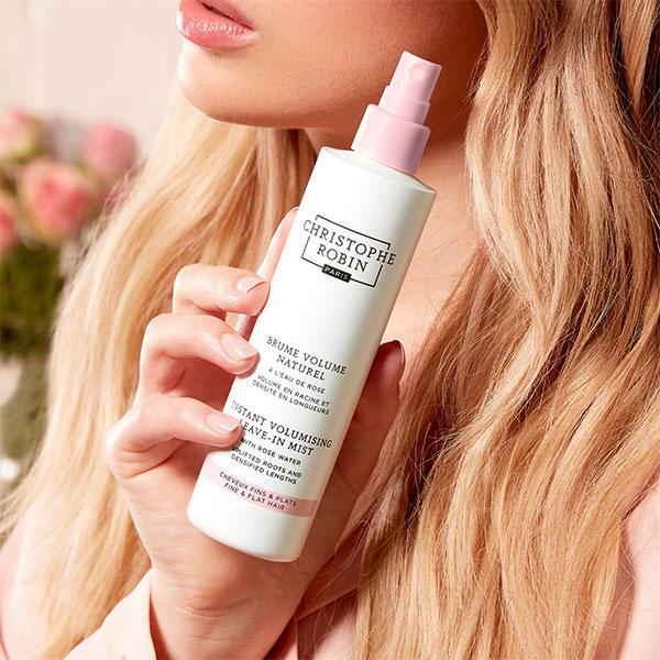 Image du produit Christophe Robin Brume volume naturel à l'eau de rose (150 ml)