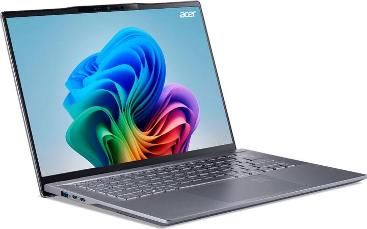 Actual product image Acer Swift Go 14 AI (14.50", Snapdragon X Plus X1P-42-100, 16 GB, 1000 GB, DE)