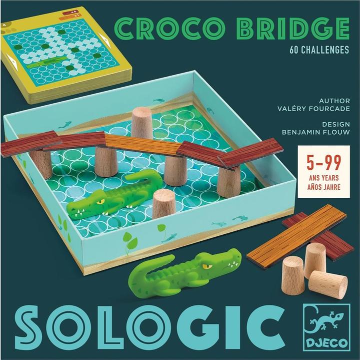Immagine prodotto Djeco Ponte di coccodrillo (60 pezzi)