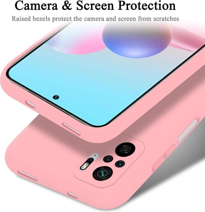Image du produit Cadorabo TPU Liquid Silicone Case Cover (Xiaomi Redmi Note 10)