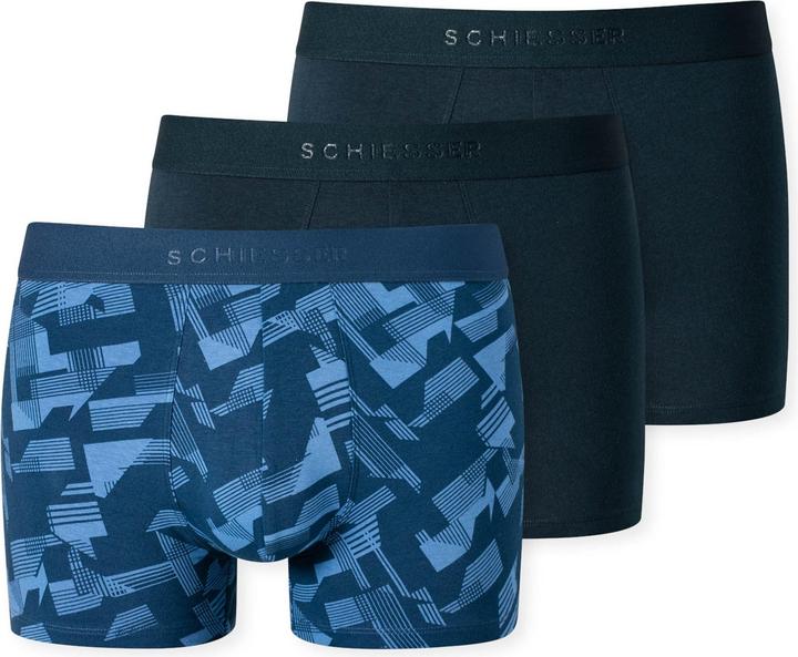 Produktbild Schiesser 3er Pack 95/5 Organic Cotton Retro Short / Pant (XXL, 3er Pack)