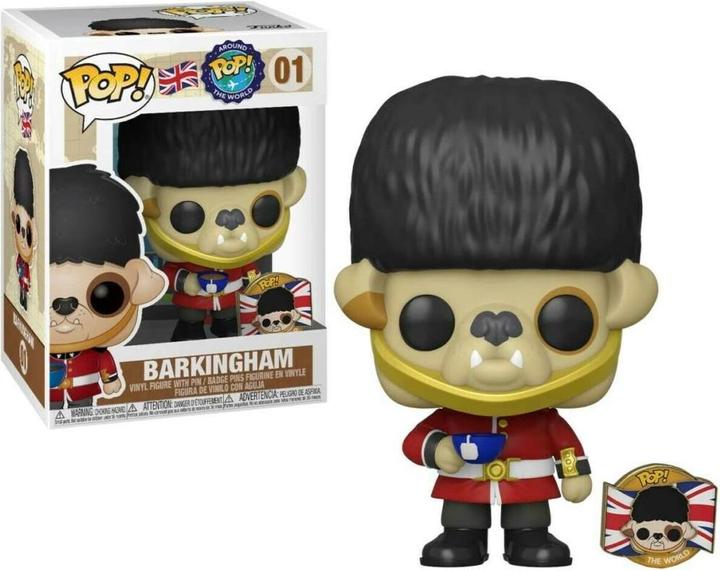 Immagine prodotto Funko POP! Around the World - Royaume-Uni - Barkingham avec Pin