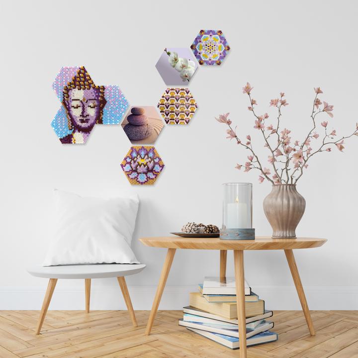 Productafbeelding Ses Beedz Art - Hex tegels Zen