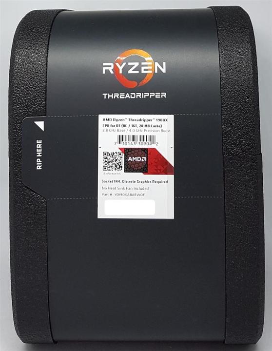 Immagine prodotto AMD Ryzen Threadripper 1900X (TR4, 3.80 GHz, 8 -Core)
