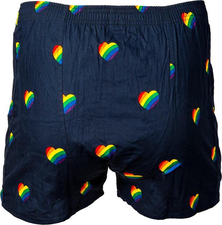 Actual product image Happy shorts Woven Boxer Shorts Casual Comfort Fit (M, Single pack)