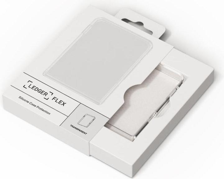 Actual product image Ledger Flex - Protective Case - Transparent