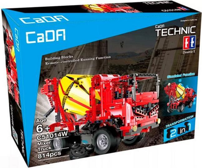 Actual product image Cada Concrete mixer truck 2in1