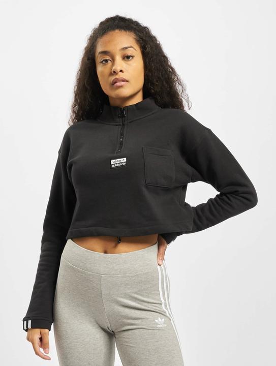 Produktbild adidas Cropped Sweat W Hoodie - 98957 (42, S)
