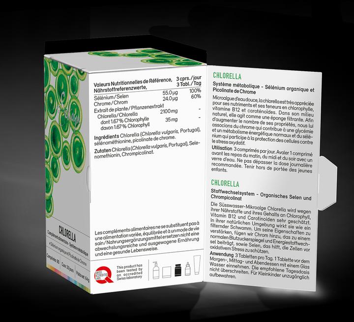 Actual product image Sekoya Chlorella | Detoxifies the body (90 Piece, Pills)