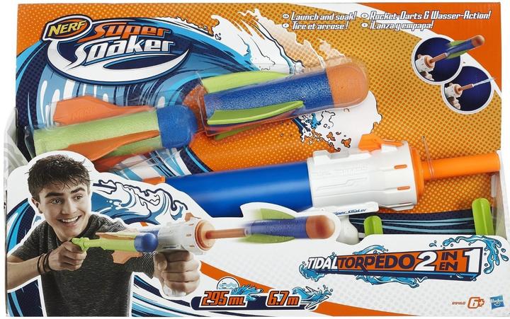 Image du produit Nerf Super Soaker Tidal Torpedo 2-en-1