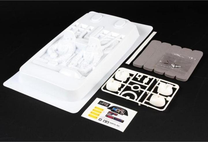 Image du produit Tamiya 1:10 Le cockpit du rallye est réglé sur la conduite à gauche