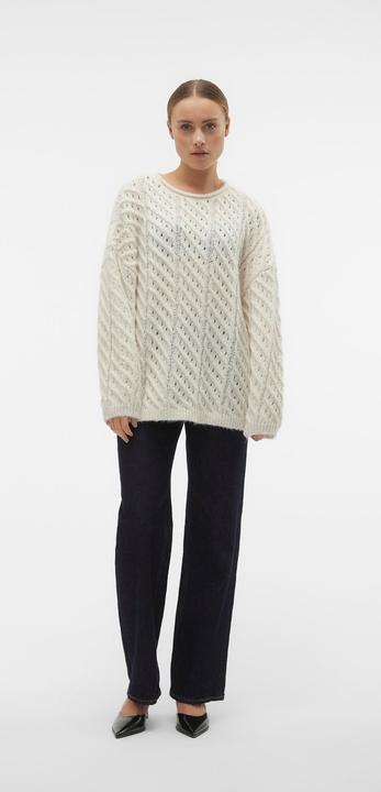 Produktbild Vero Moda Rundhals Voluminöser Armschnitt Pullover Strickpullover (S)