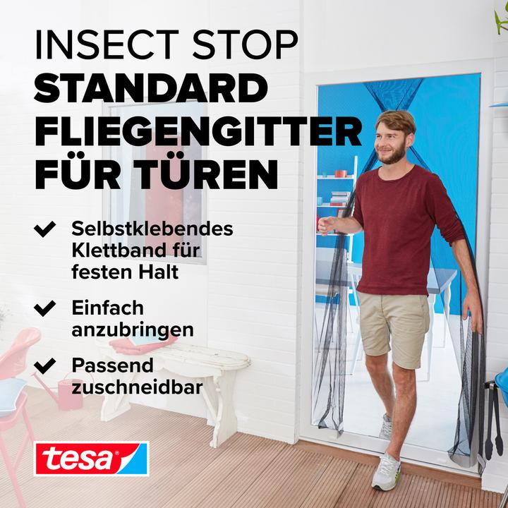 Immagine prodotto tesa Zanzariera STANDARD per finestre, con nastro in velcro, senza foratura (120 x 220 cm)
