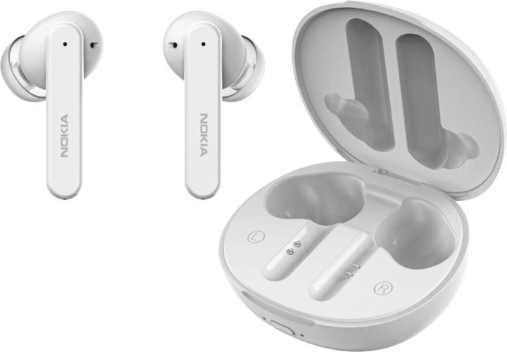 Image du produit Nokia Casque Clarity Earbuds+ TWS-7311 Blanc (ANC, 24.50 h, Sans fil)
