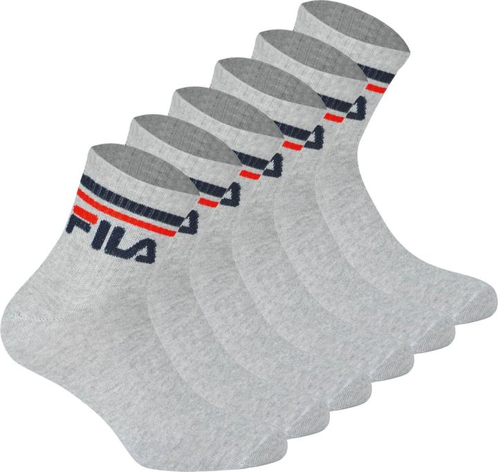 Image du produit FILA Quarter Unisex Plain Socks (paquet de 6, 43 - 46)