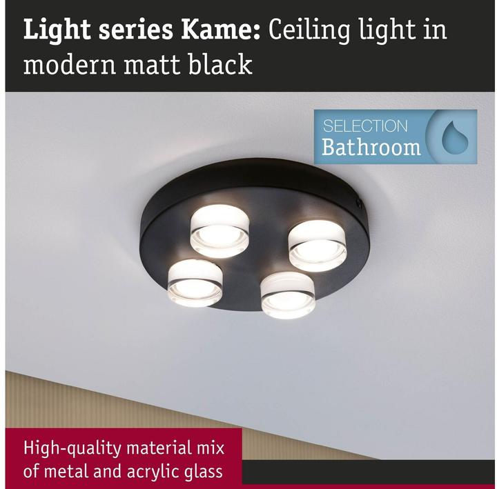Image du produit Paulmann Badleuchte Kame (2480 lm)