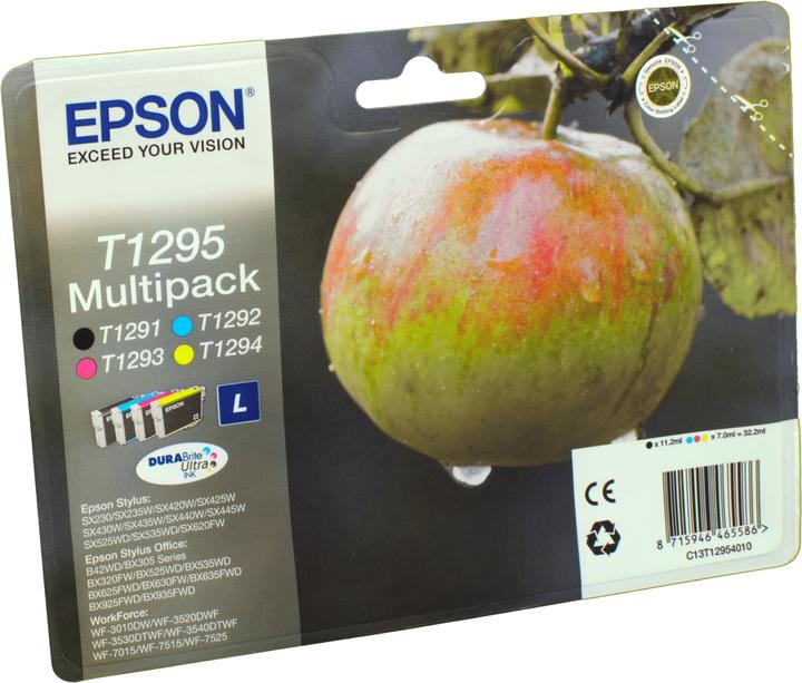 Image du produit Epson T1295 DuraBrite Ultra (M, CF, C, Y)