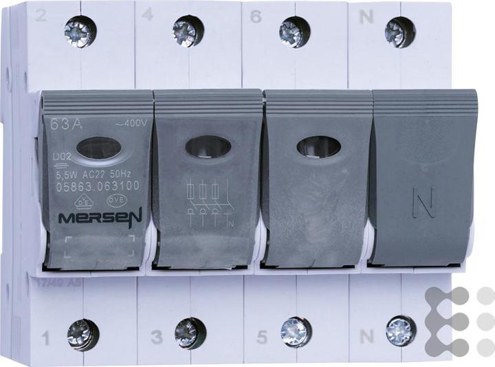 Image du produit Mersen D0-LINOCUR 63A 400V 3+N
