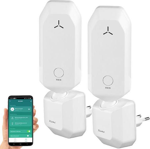 Immagine prodotto 7links Set di 2 ripetitori WLAN (300 Mbit/s)