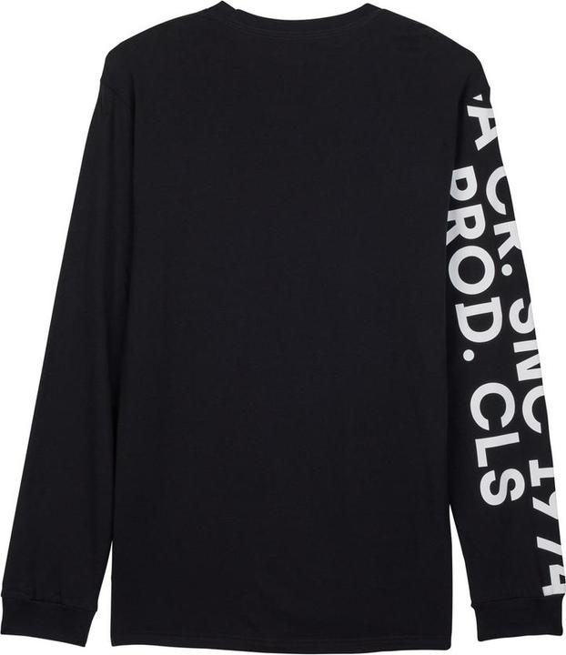 Image du produit Fox Tee 24 Barge Prem Ls Blk (M)