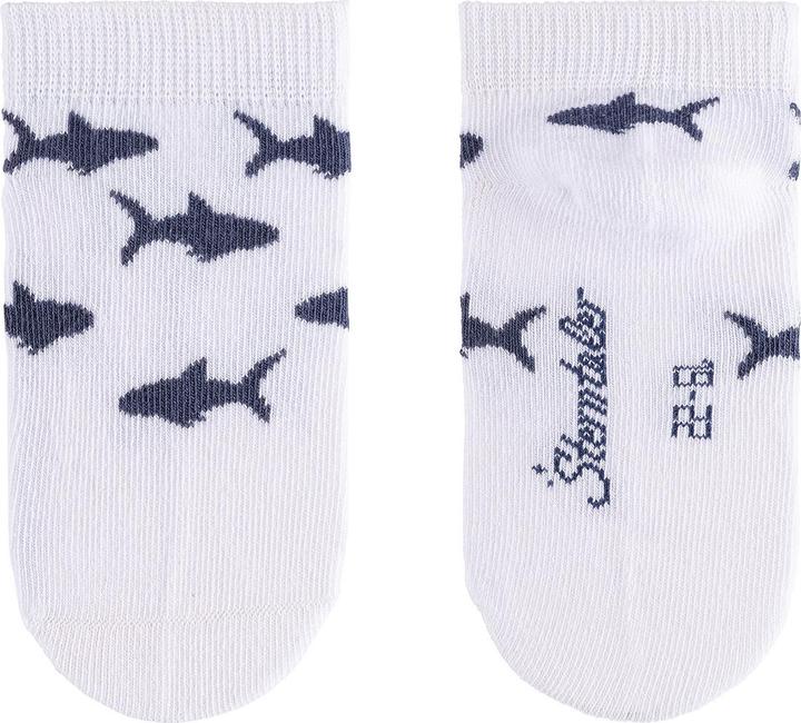 Immagine prodotto Sterntaler Sneaker Söckchen 3er-Pack Haie (confezione da 3, 23 - 26)