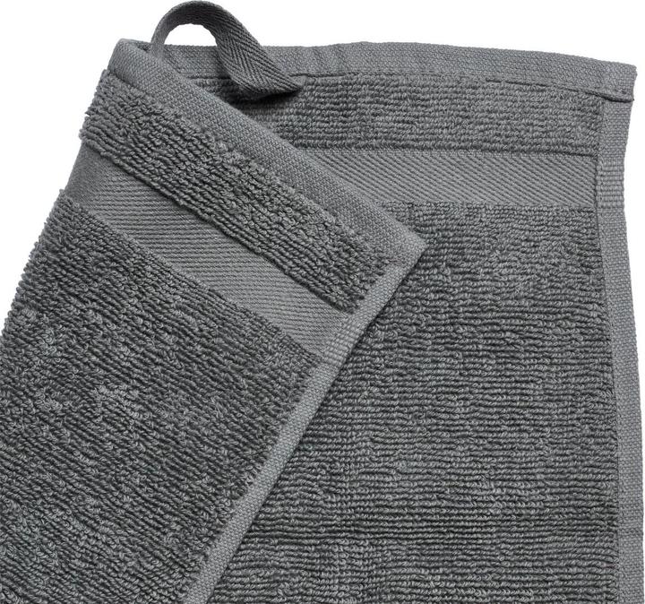 Actual product image Diaqua Face cloth Fresco dark grey (30 x 30 cm)