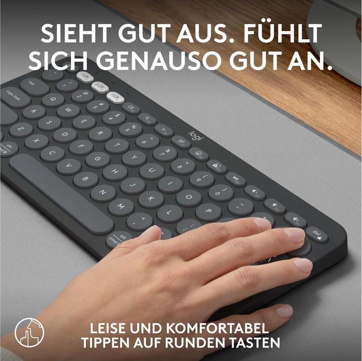 Produktbild Logitech Pebble Keys 2 K380S (CH, Kabellos)