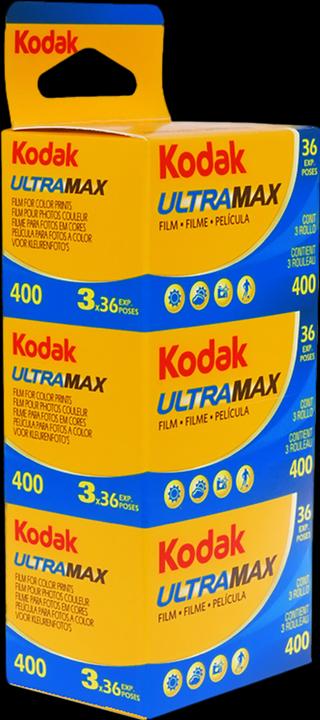 Actual product image Kodak Ultra Max 400 Film 135/36