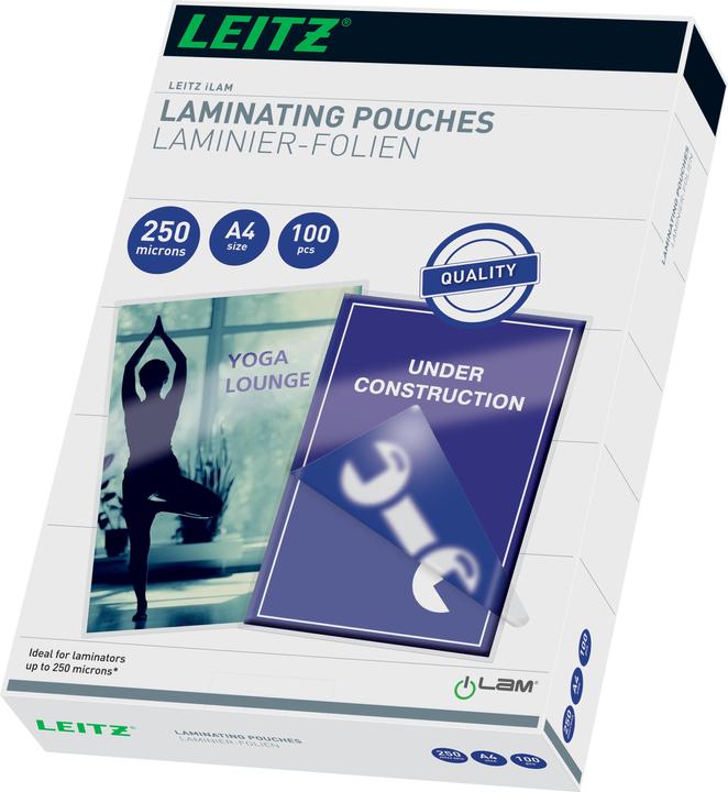 Leitz Laminating pouch (A4, 100 Piece, 250 µm)