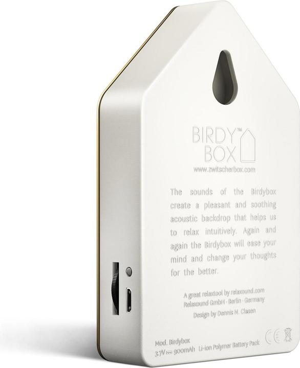 Produktbild Zwitscherbox Birdybox (7.5 x 2.5 x 12.5 cm)