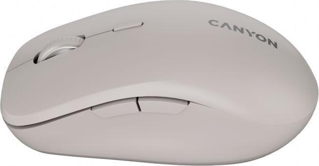 Actual product image Canyon Computer mouse mouse MW-12 Dual band Wireless Beige (Cable)