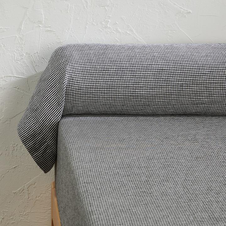 Actual product image La Redoute Interieurs Linot Carreaux (Pillowcase, 85 x 185 cm)