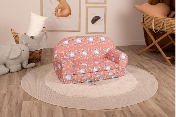 Image du produit Knorrtoys Canapé pour enfants - "Licorne rose (Canapé pour enfants)