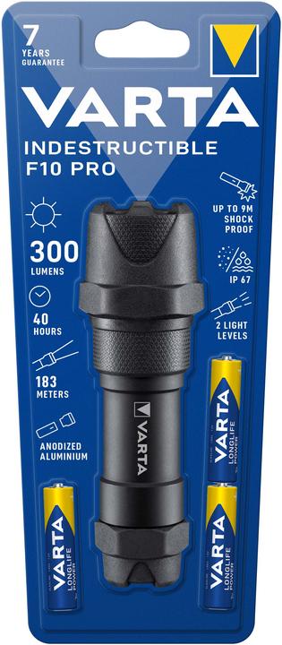 Varta Indestructible F10 (13.80 cm, 300 lm)