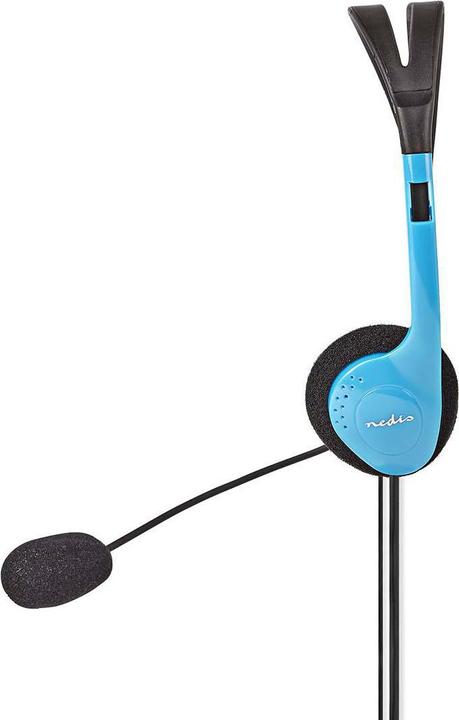 Actual product image Nedis Headphones for PC Headband 2 Plug 3.5 mm (Wireless)